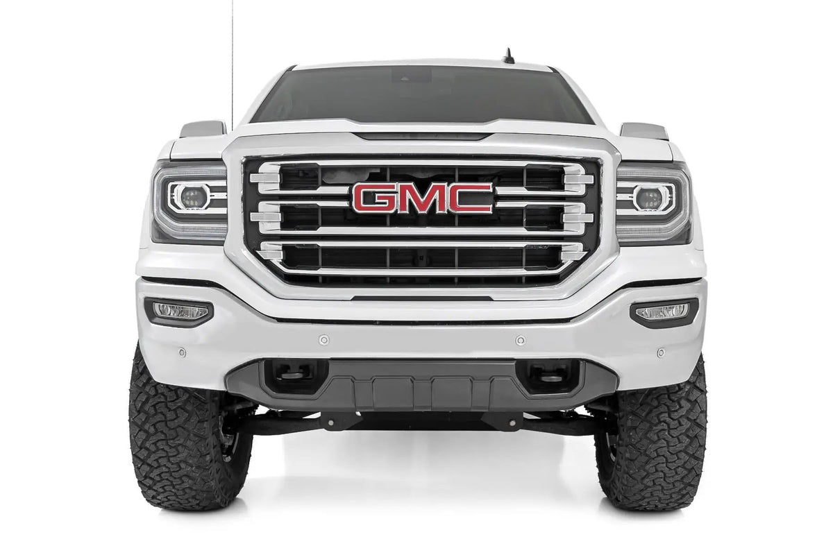7 Inch Stamped Steel LCA Lift Kit | Forged UCA | Bracket | Vertex | Chevy/GMC 1500 (16-18) by Rough Country