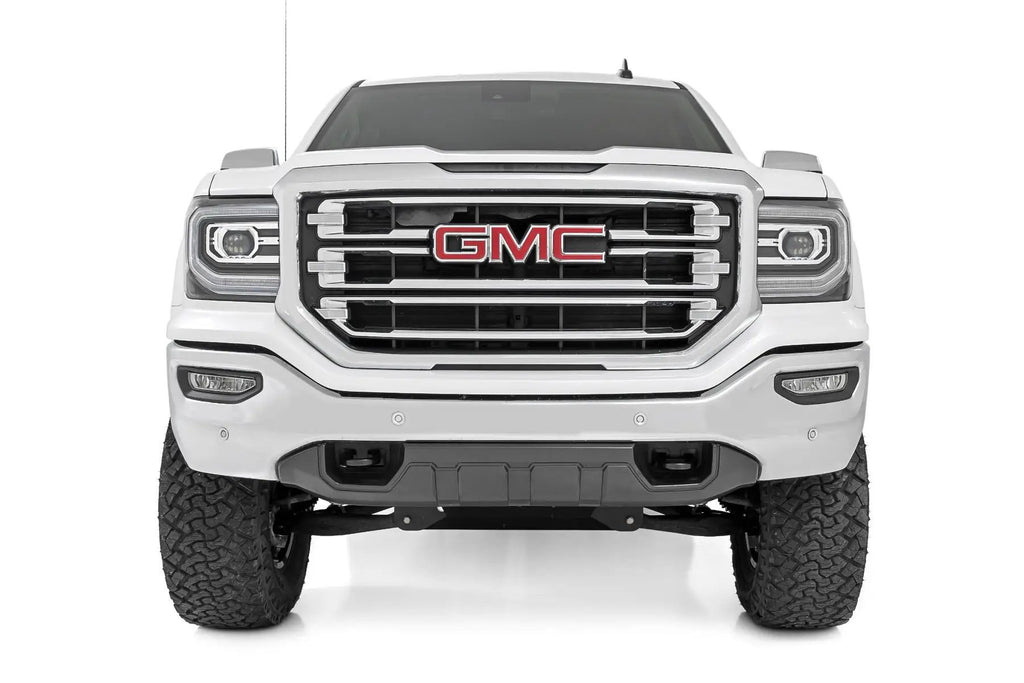 7 Inch Stamped Steel LCA Lift Kit | Forged UCA | Bracket | Vertex | Chevy/GMC 1500 (16-18) by Rough Country