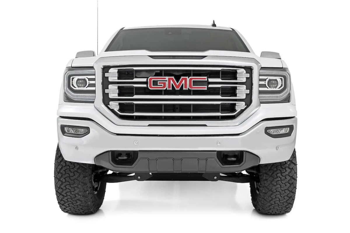 7 Inch Stamped Steel LCA Lift Kit | Forged UCA | Bracket | N3 Struts | Chevy/GMC 1500 (16-18) by Rough Country