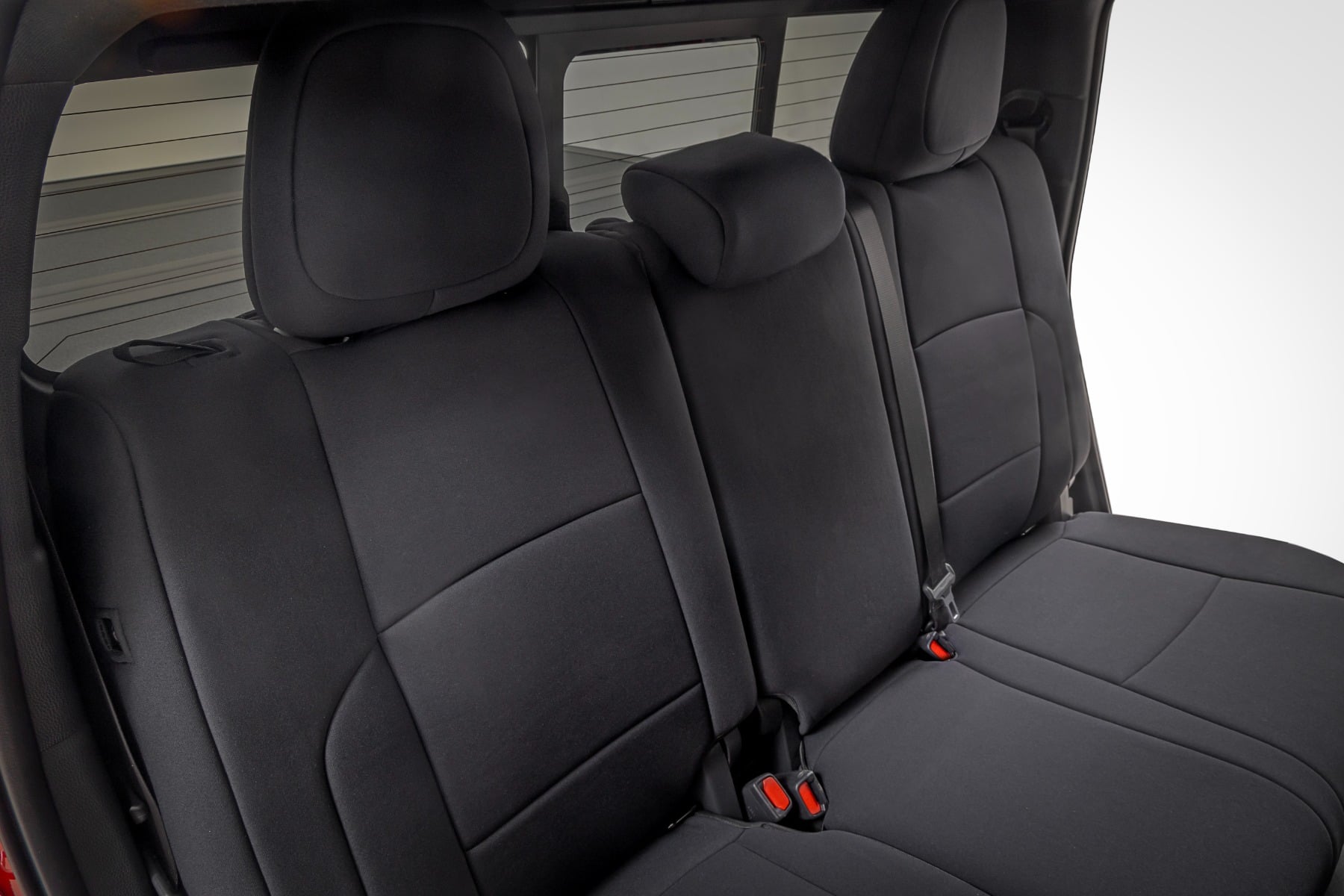 Seat Covers | FR & RR | Double Cab | Toyota Tacoma 2WD/4WD (2024-2026) by Rough Country