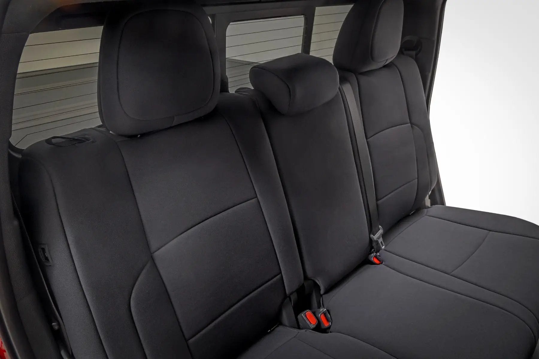 Seat Covers | FR & RR | Double Cab | Toyota Tacoma 2WD/4WD (2024-2026) by Rough Country