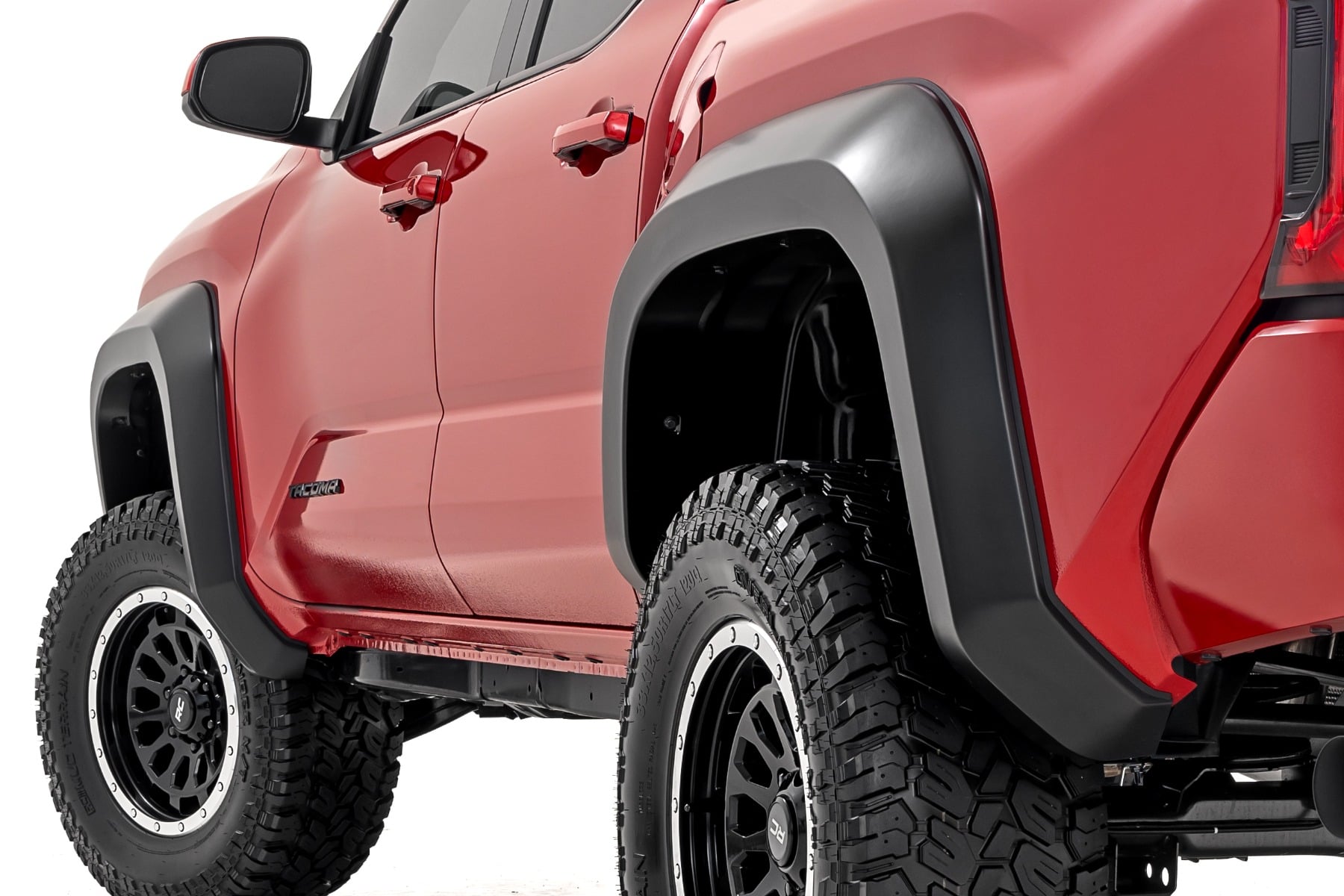 Sport Fender Flares | 202 Gloss Black | Toyota Tacoma 2WD/4WD (2024-2026) by Rough Country