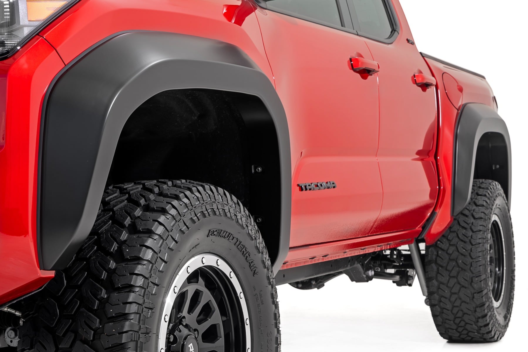 Sport Fender Flares | 202 Gloss Black | Toyota Tacoma 2WD/4WD (2024-2026) by Rough Country