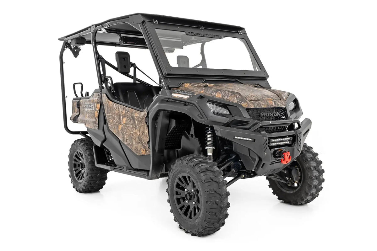 Electric Tilt Windshield | Glass | Honda Pioneer 1000 by Rough Country
