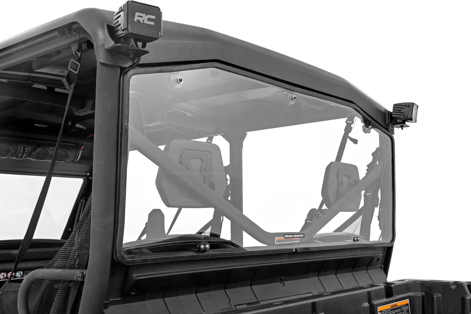 Rear Cab Panel | Scratch Resistant | Can-Am Defender HD 8/HD 9/HD 10 by Rough Country