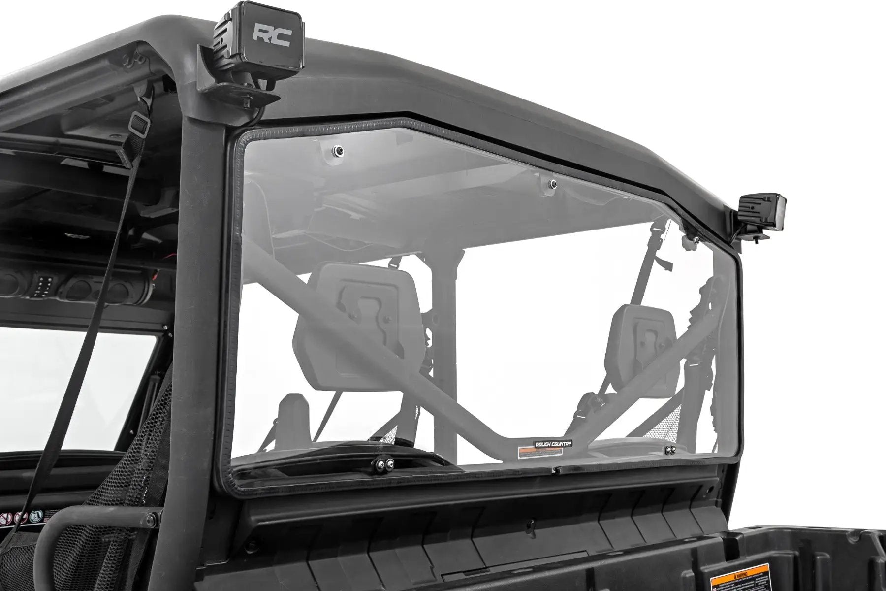 Rear Cab Panel | Scratch Resistant | Can-Am Defender HD 8/HD 9/HD 10 by Rough Country