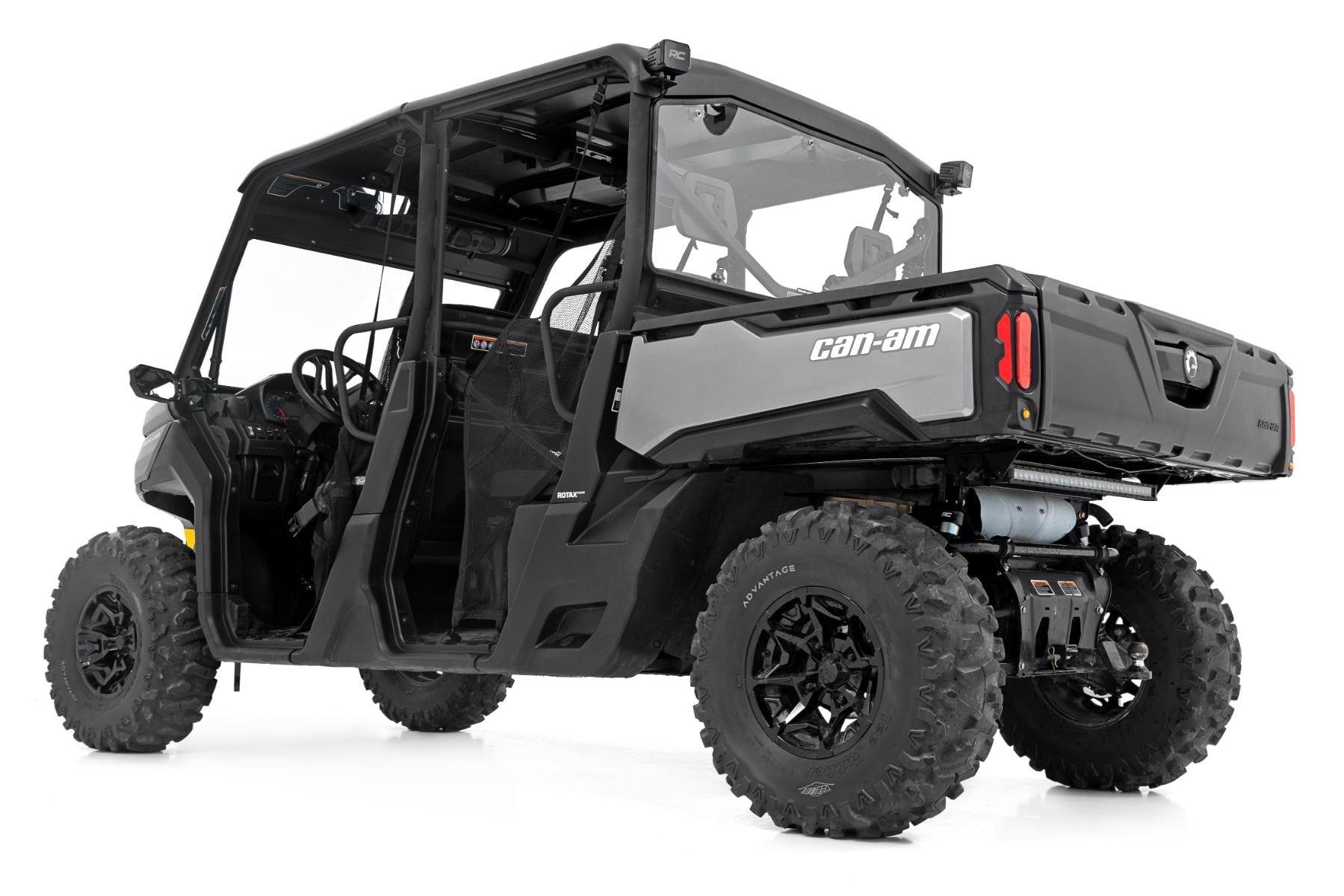 Rear Cab Panel | Scratch Resistant | Can-Am Defender HD 8/HD 9/HD 10 by Rough Country