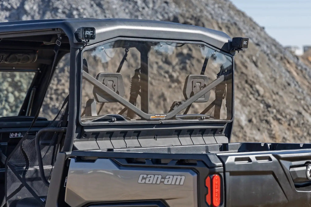 Rear Cab Panel | Scratch Resistant | Can-Am Defender HD 8/HD 9/HD 10 by Rough Country