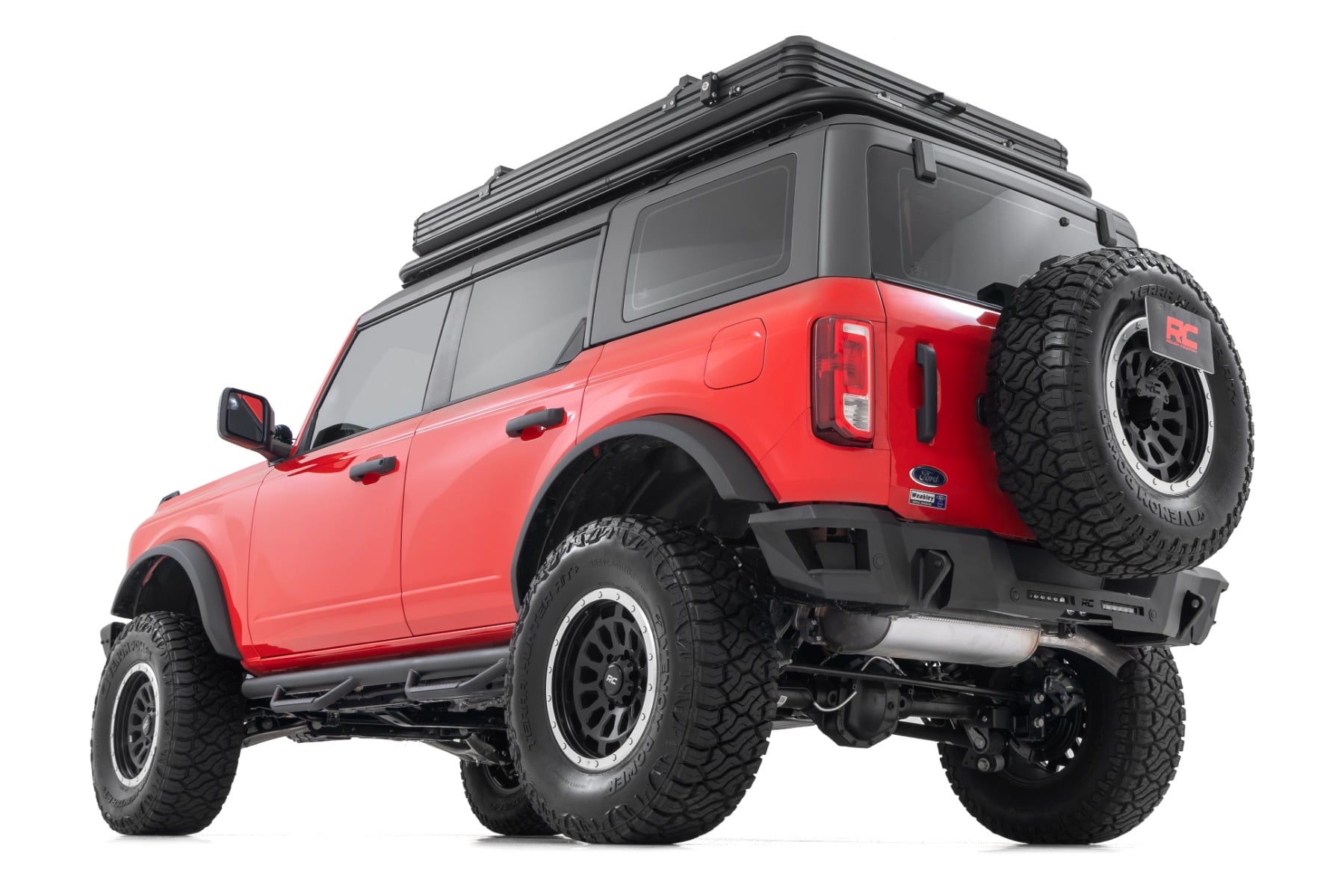 Nerf Steps | Wheel to Wheel | 4 Door | Ford Bronco 4WD (2021-2026) by Rough Country