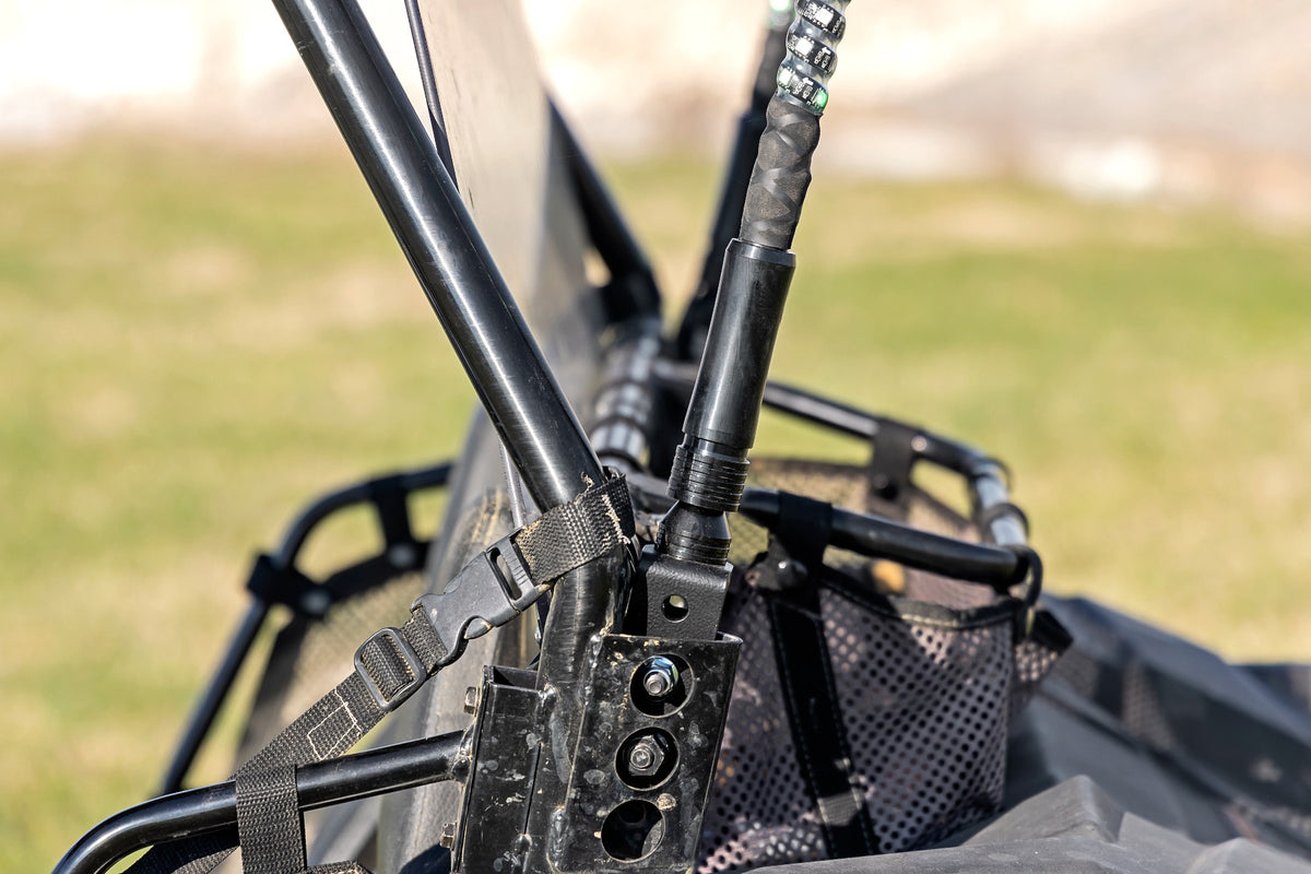 LED Whip Light Kit | Bed Mount | Polaris Ranger RZR 170/RZR 170 by Rough Country