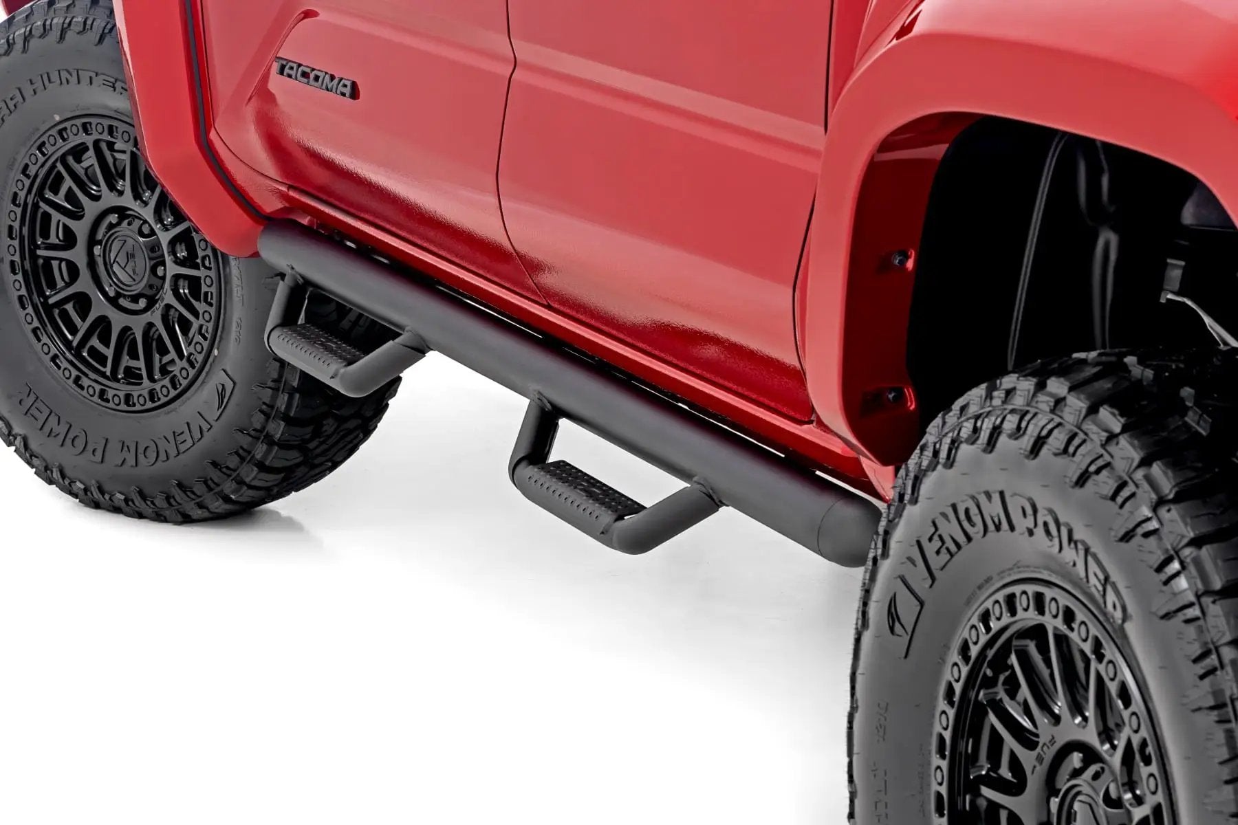 Nerf Steps | Cab Length | Double Cab | Toyota Tacoma 2WD/4WD (2024-2026) by Rough Country
