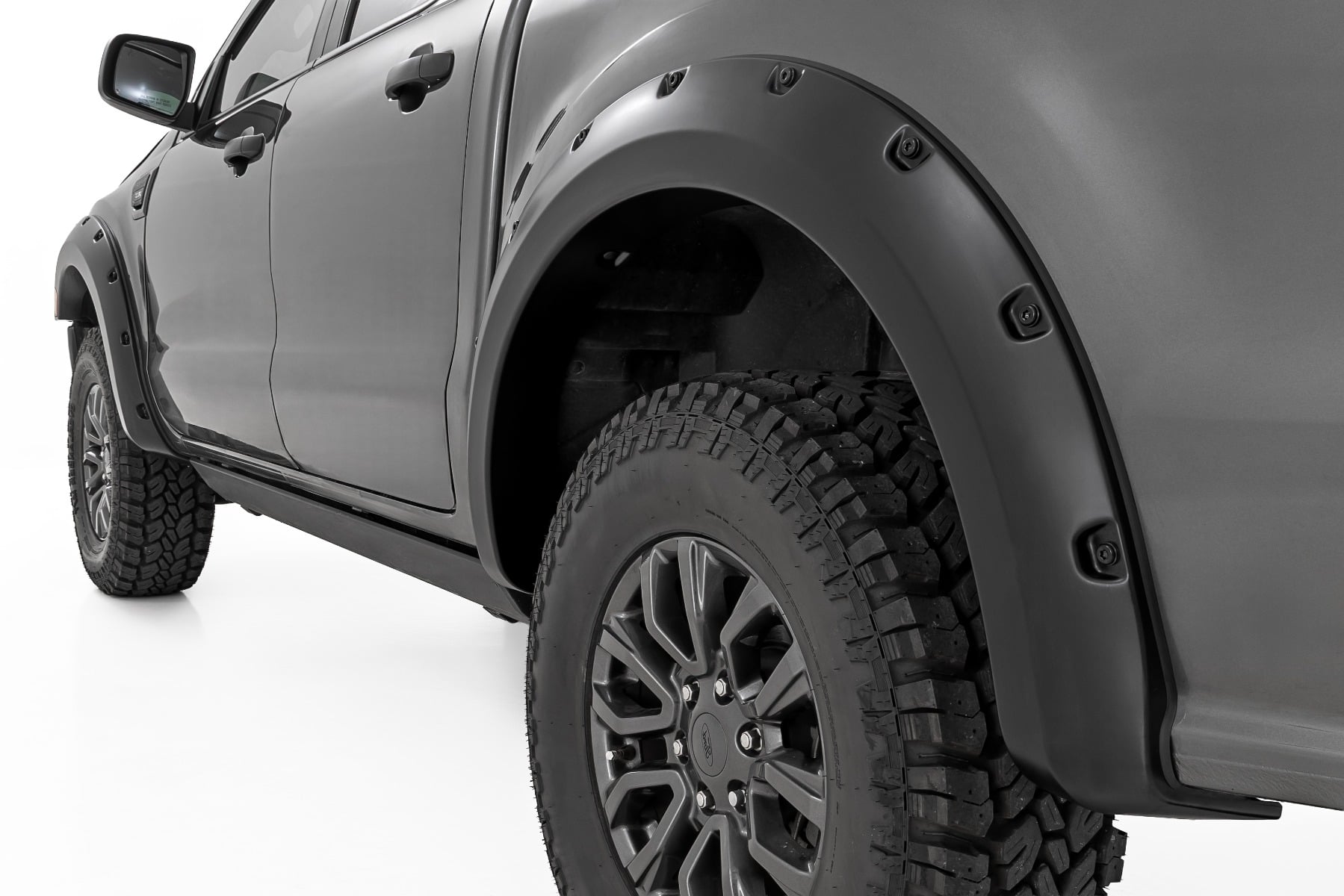 Pocket Fender Flares | 5' Bed | Ford Ranger 2WD/4WD (2019-2023) by Rough Country