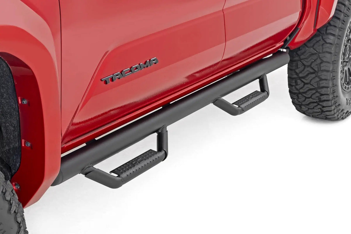 Nerf Steps | Cab Length | Double Cab | Toyota Tacoma 2WD/4WD (2024-2026) by Rough Country