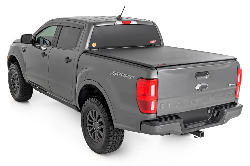 Soft Roll Up Bed Cover | 5' Bed | Ford Ranger 2WD/4WD (2019-2023) by Rough Country