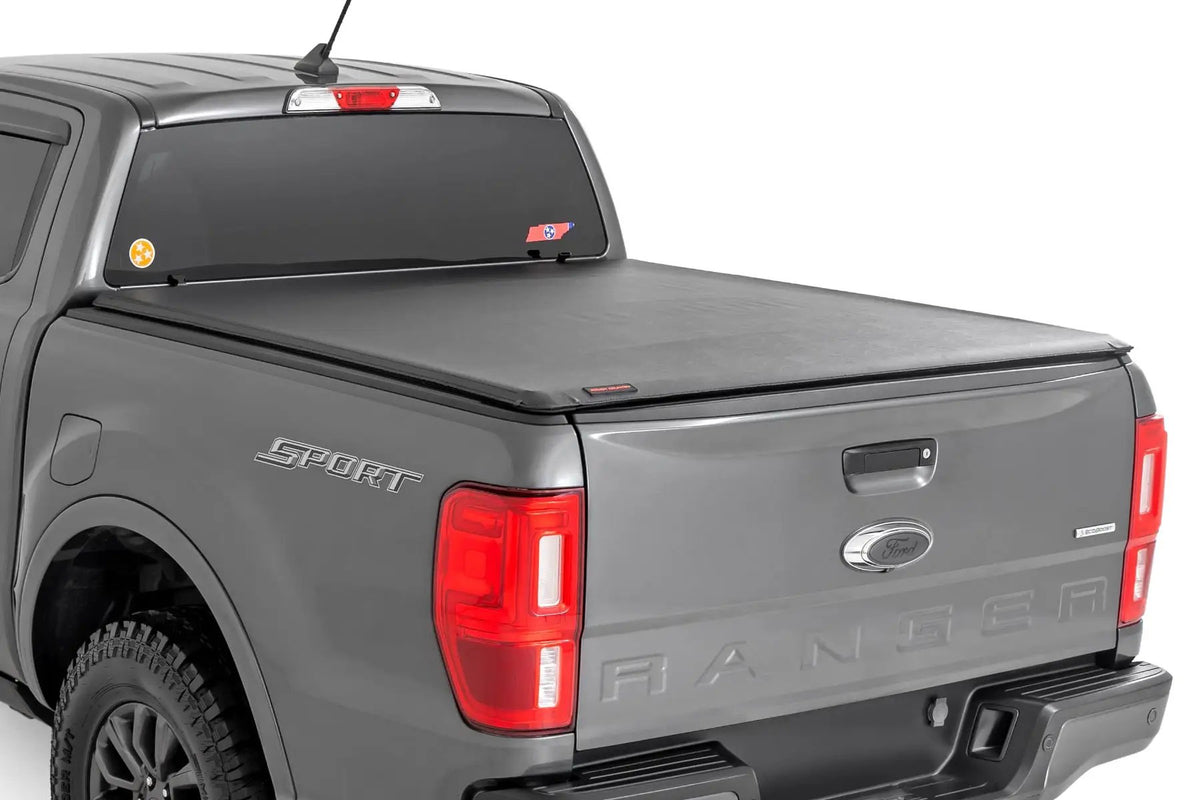 Soft Roll Up Bed Cover | 5' Bed | Ford Ranger 2WD/4WD (2019-2023) by Rough Country