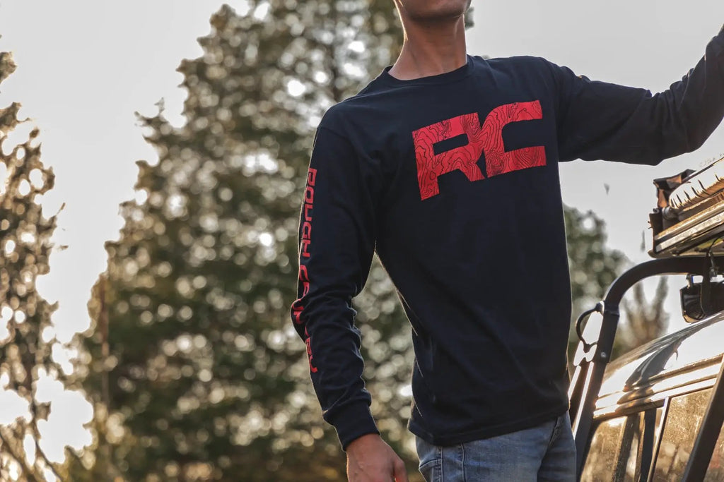 Rough Country Long Sleeve | RC Tread Sleeve | Black| MD by Rough Country