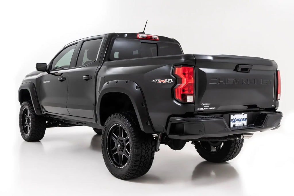 Pocket Fender Flares | GBA Gloss Black | Chevy Colorado 2WD/4WD (2023-2026) by Rough Country