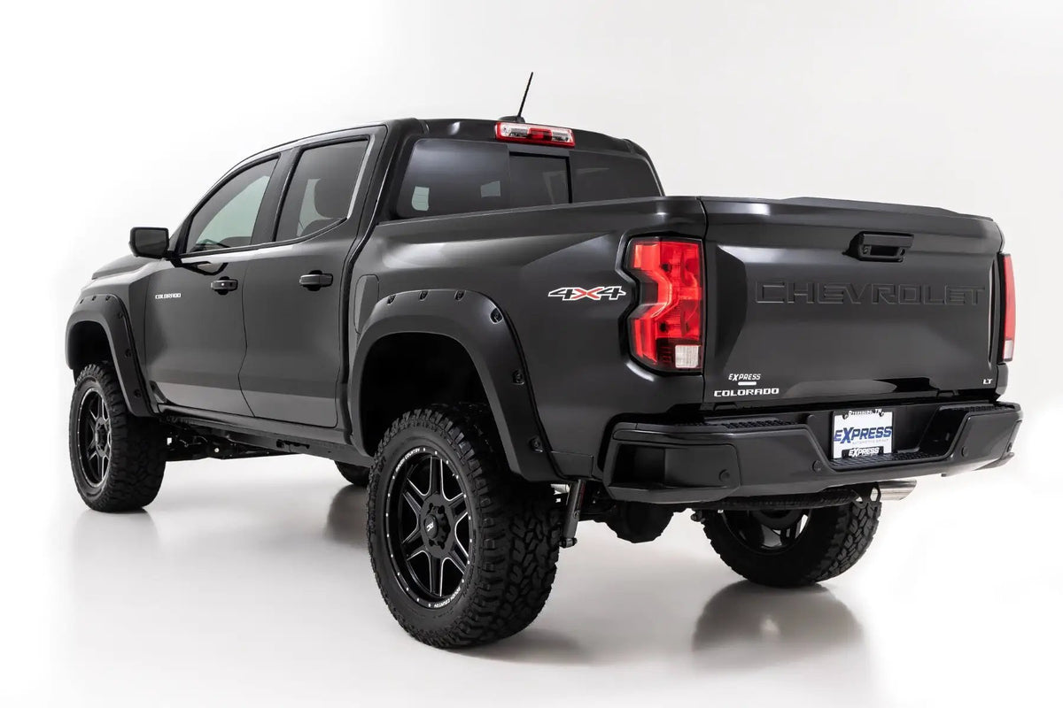 Pocket Fender Flares | GBA Gloss Black | Chevy Colorado 2WD/4WD (2023-2026)