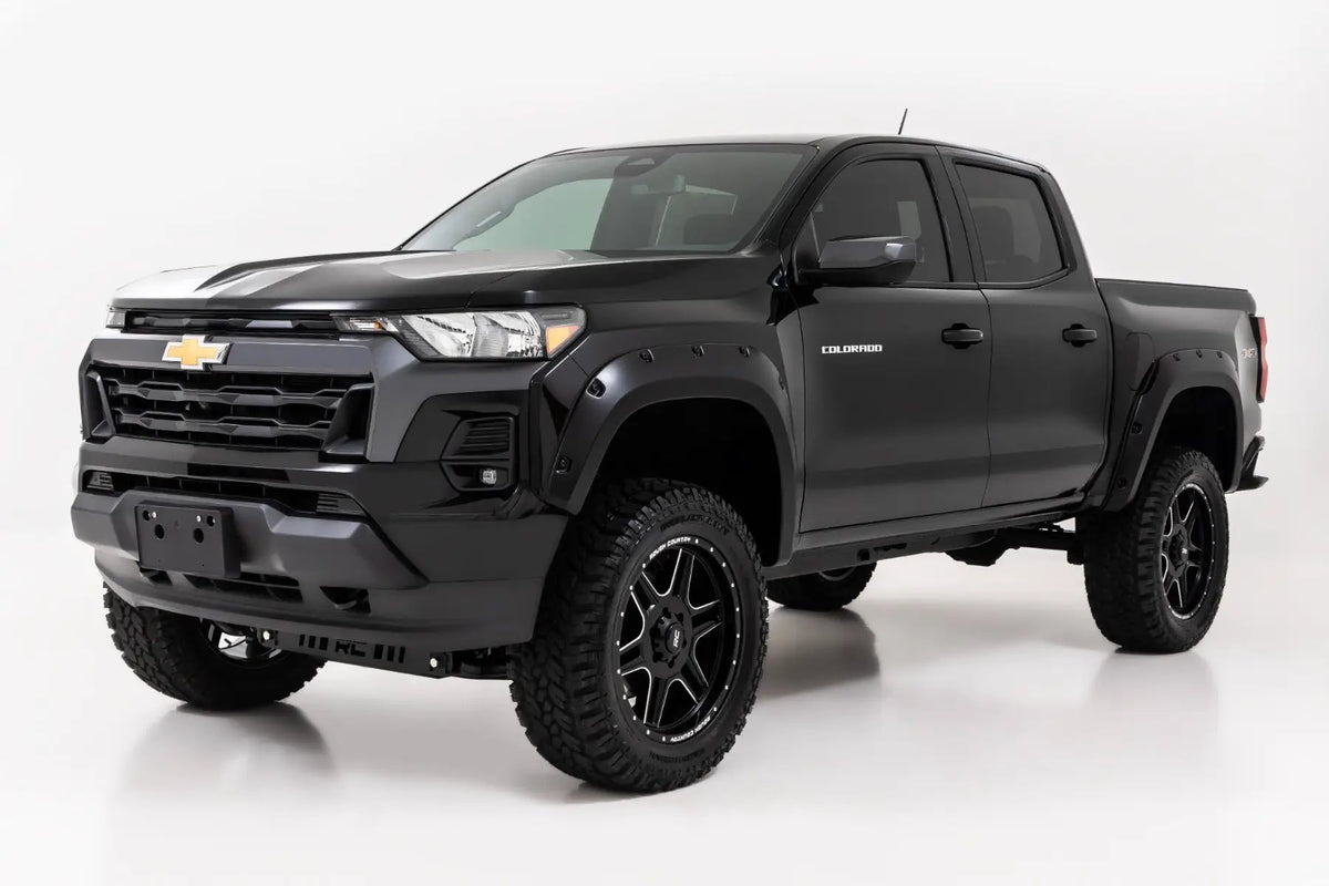 Pocket Fender Flares | GBA Gloss Black | Chevy Colorado 2WD/4WD (2023-2026) by Rough Country