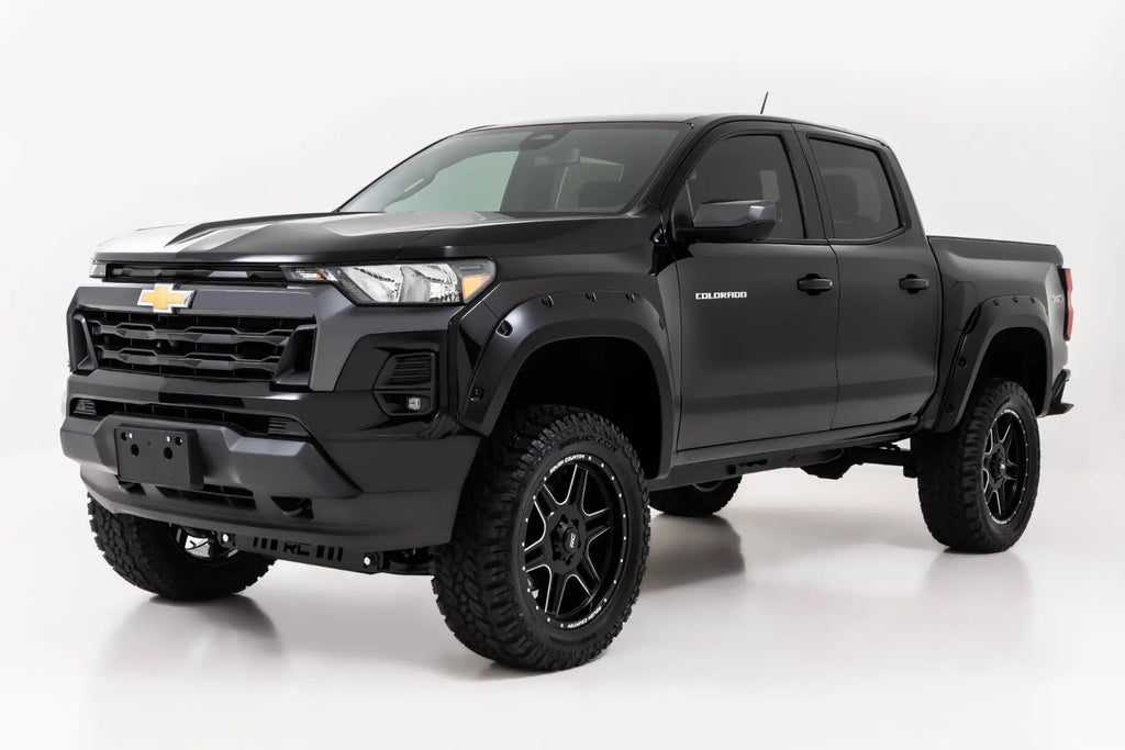 Pocket Fender Flares | GBA Gloss Black | Chevy Colorado 2WD/4WD (2023-2026) by Rough Country
