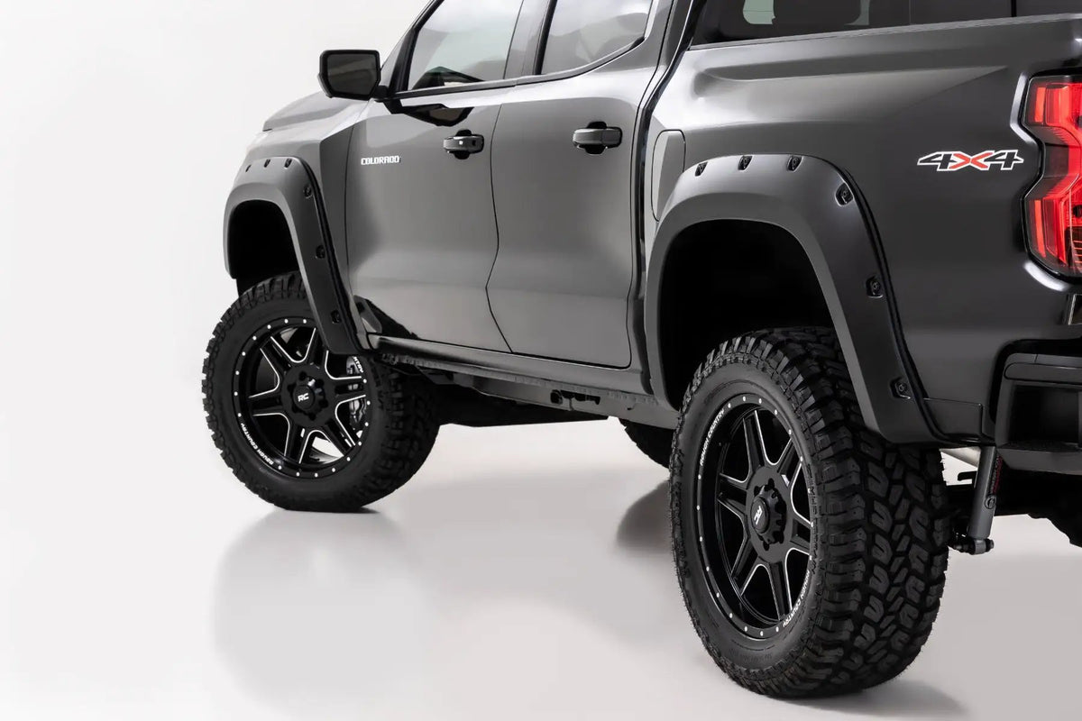 Pocket Fender Flares | GBA Gloss Black | Chevy Colorado 2WD/4WD (2023-2026) by Rough Country