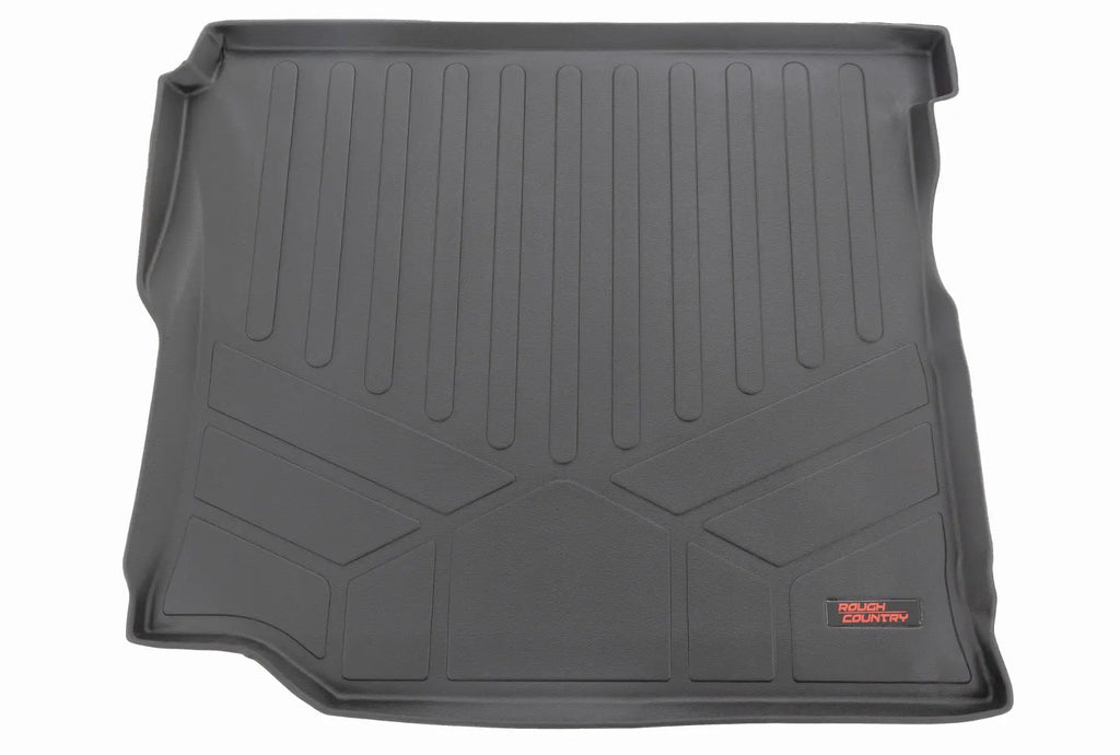 Rear Cargo Mat | W/ Sub | Jeep Wrangler Unlimited 4WD (2018-2026) by Rough Country