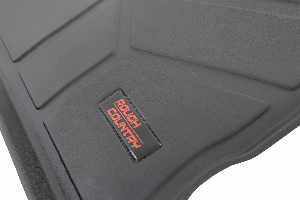 Rear Cargo Mat | W/ Sub | Jeep Wrangler Unlimited 4WD (2018-2026) by Rough Country