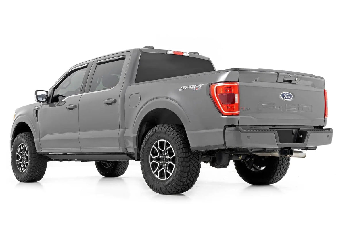Power Running Boards | Dual Electric Motor | Ford F-150/Lightning/F-250/F-350/Raptor (15-26) by Rough Country
