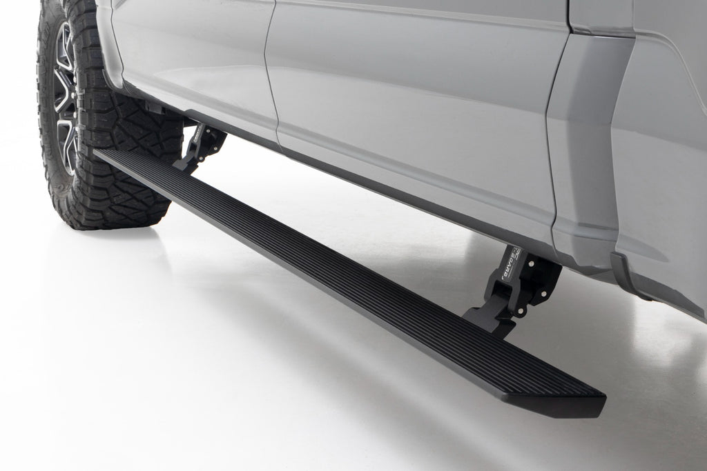 Power Running Boards | Dual Electric Motor | Ford F-150/Lightning/F-250/F-350/Raptor (15-26) by Rough Country