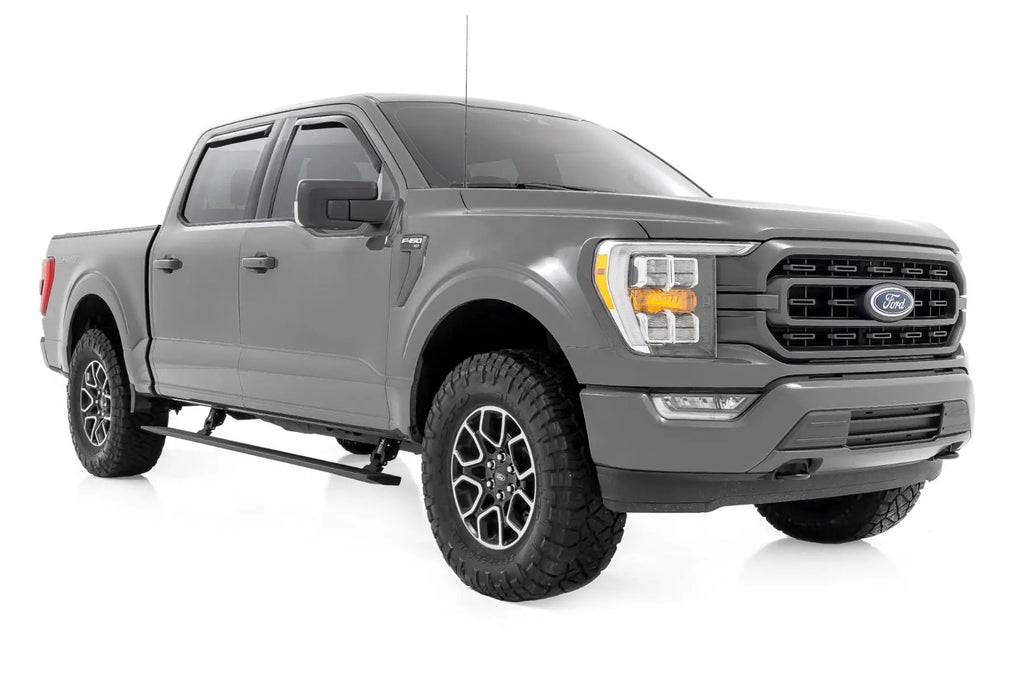 Power Running Boards | Dual Electric Motor | Ford F-150/Lightning/F-250/F-350/Raptor (15-26) by Rough Country