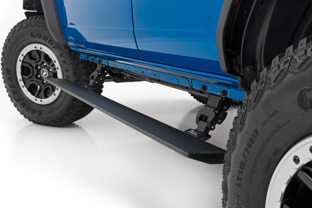 Power Running Boards | Dual Electric Motor | 4 Door | Ford Bronco 4WD (21-26) by Rough Country