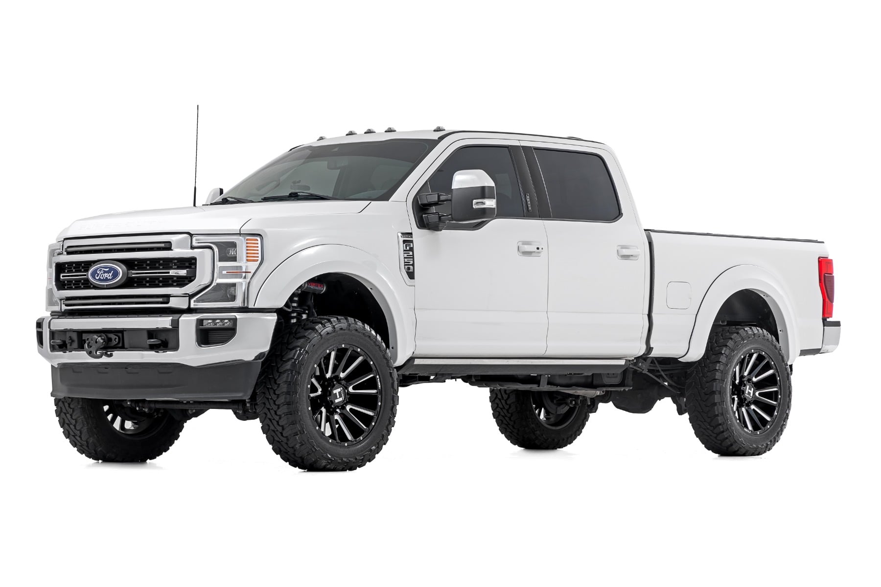 Sport Fender Flares | Ford F-250/F-350 Super Duty 2WD/4WD (2017-2022) by Rough Country