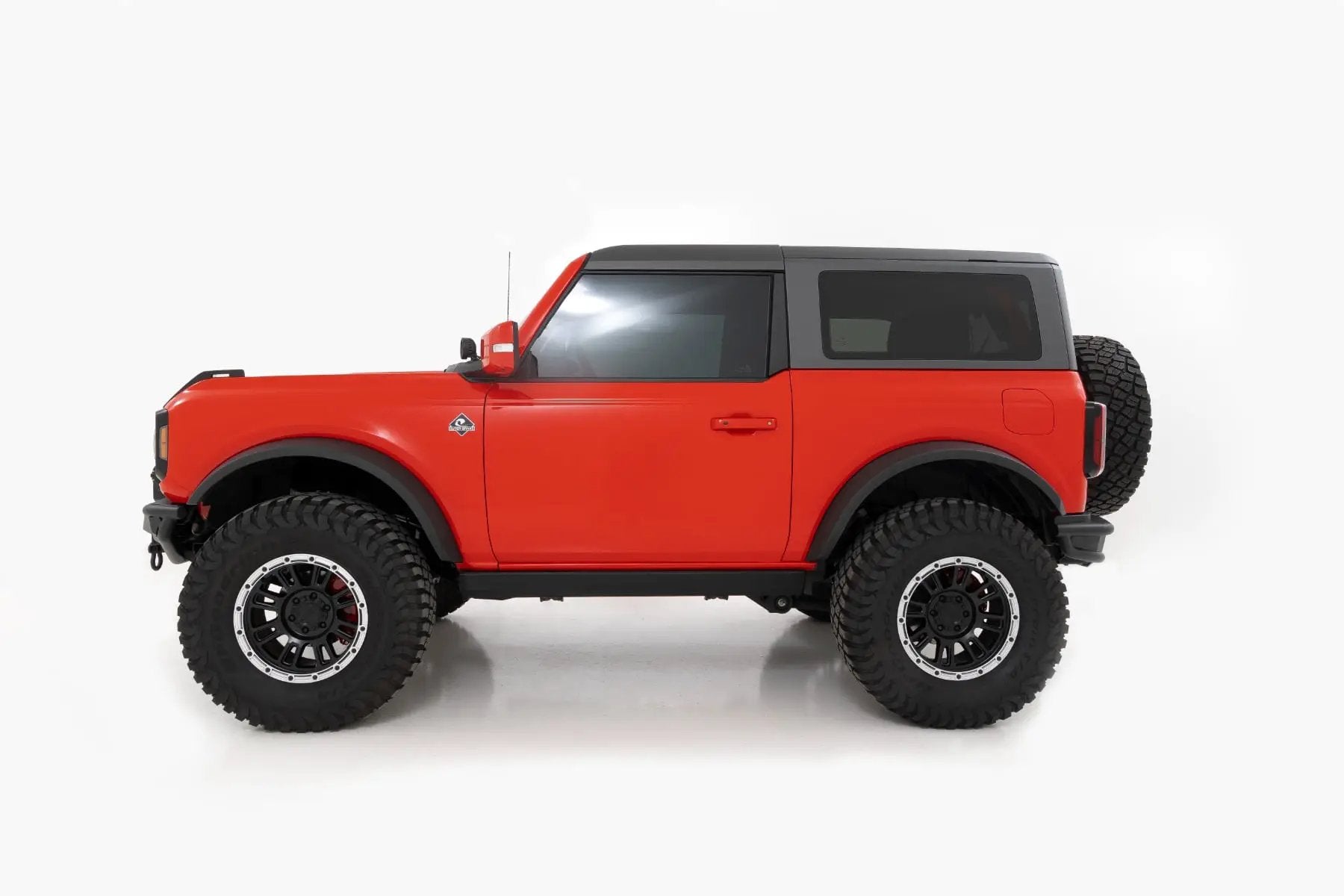 Caliper Covers | Front and Rear | Red | Ford Bronco 4WD (2021-2026) by Rough Country