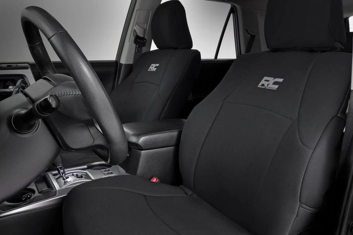 Seat Covers | FR & RR | Toyota 4Runner 2WD/4WD (2011-2024) by Rough Country