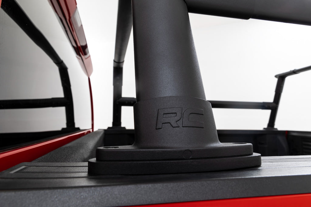 Bed Rack | Full Rack | Aluminum | Chevy Silverado 1500 2WD/4WD (2019-2026) by Rough Country