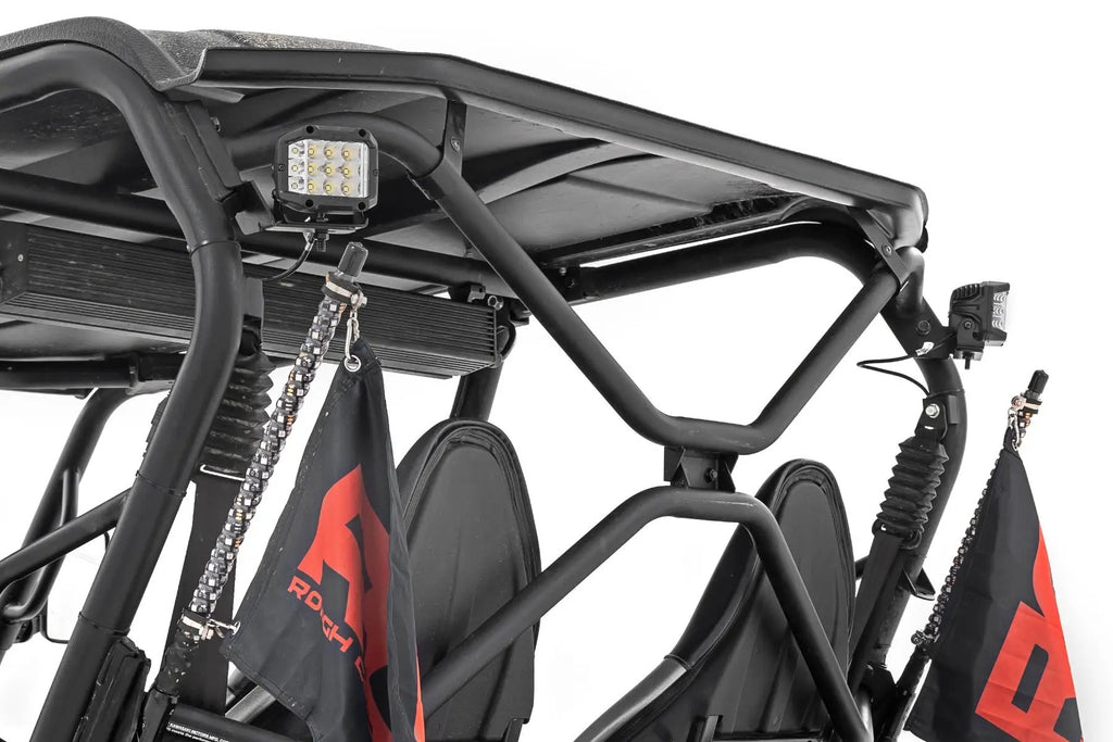 LED Light | Rear Mount | 2" Black Pair | Spot | Kawasaki Teryx 4 1000/Teryx 800 by Rough Country
