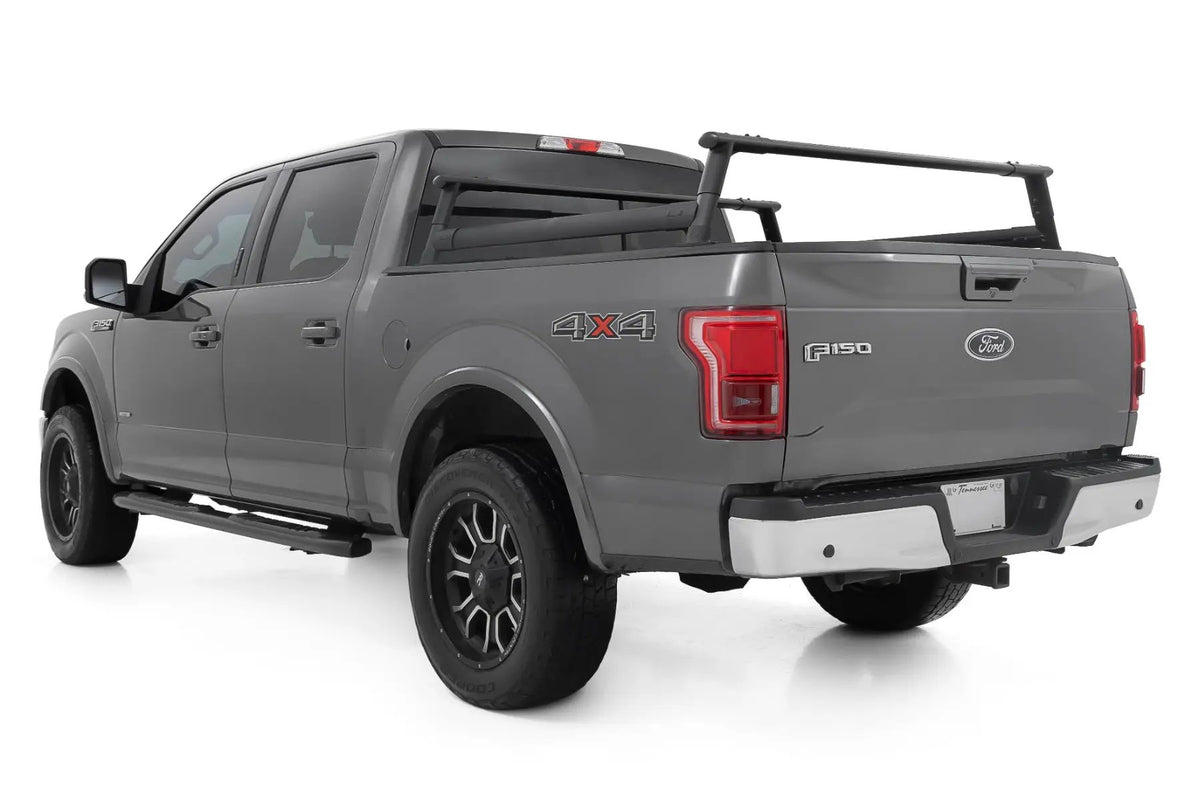 Bed Rack | Half Rack | Aluminum | Ford F-150 2WD/4WD (2015-2026) by Rough Country