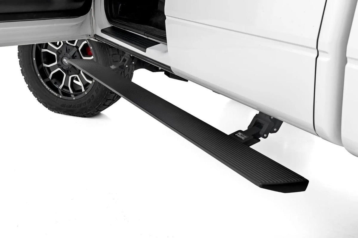 Power Running Boards | Dual Electric Motor | Crew Cab | Ford F-150 (09-14) by Rough Country