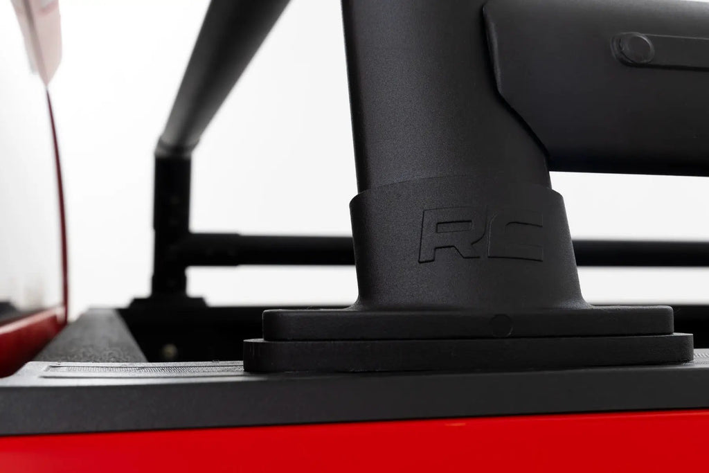 Bed Rack | Half Rack | Aluminum | Chevy Silverado 1500 2WD/4WD (2019-2026) by Rough Country