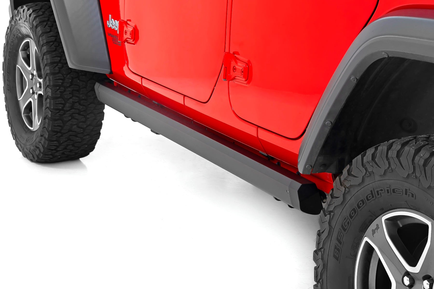 Power Running Boards | Dual Electric Motor | 4 Door | Jeep Wrangler JL (2018-2026) by Rough Country