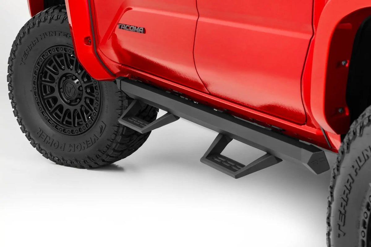 SRL2 Adjustable Aluminum Steps | Double Cab | Toyota Tacoma 2WD/4WD (24-26) by Rough Country