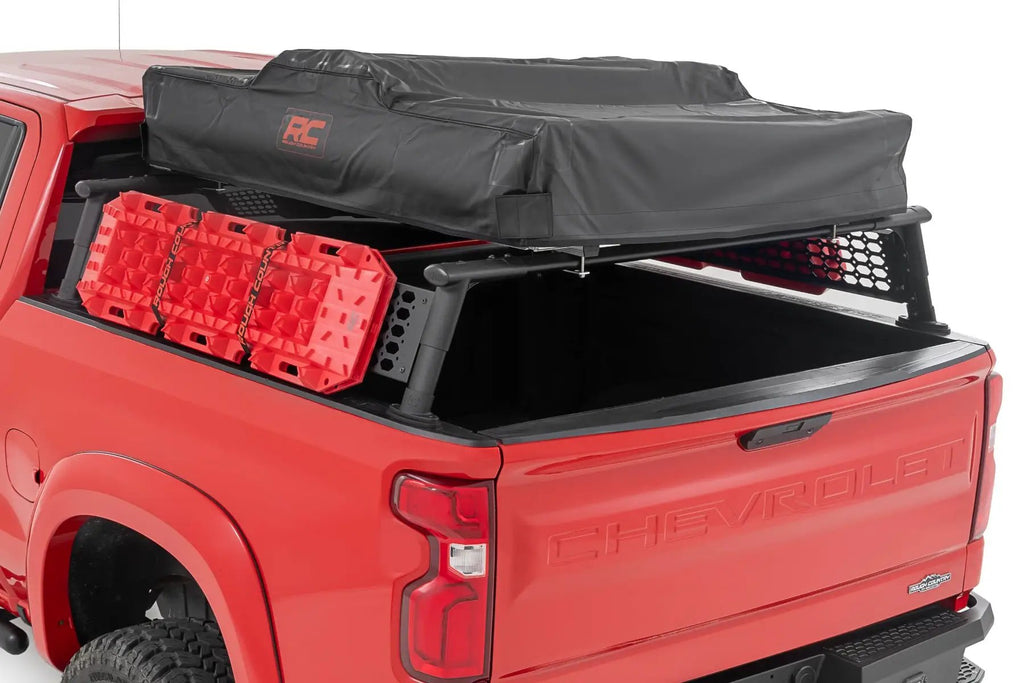 Bed Rack | Half Rack | Aluminum | Chevy Silverado 1500 2WD/4WD (2019-2026) by Rough Country