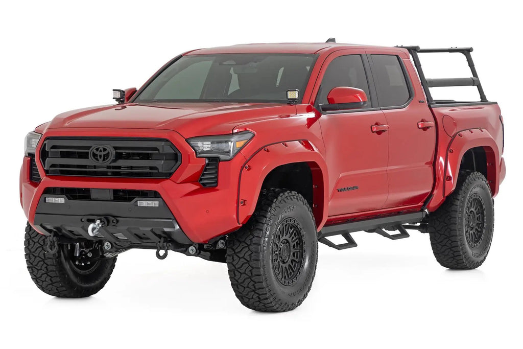 SRL2 Adjustable Aluminum Steps | Double Cab | Toyota Tacoma 2WD/4WD (24-26) by Rough Country