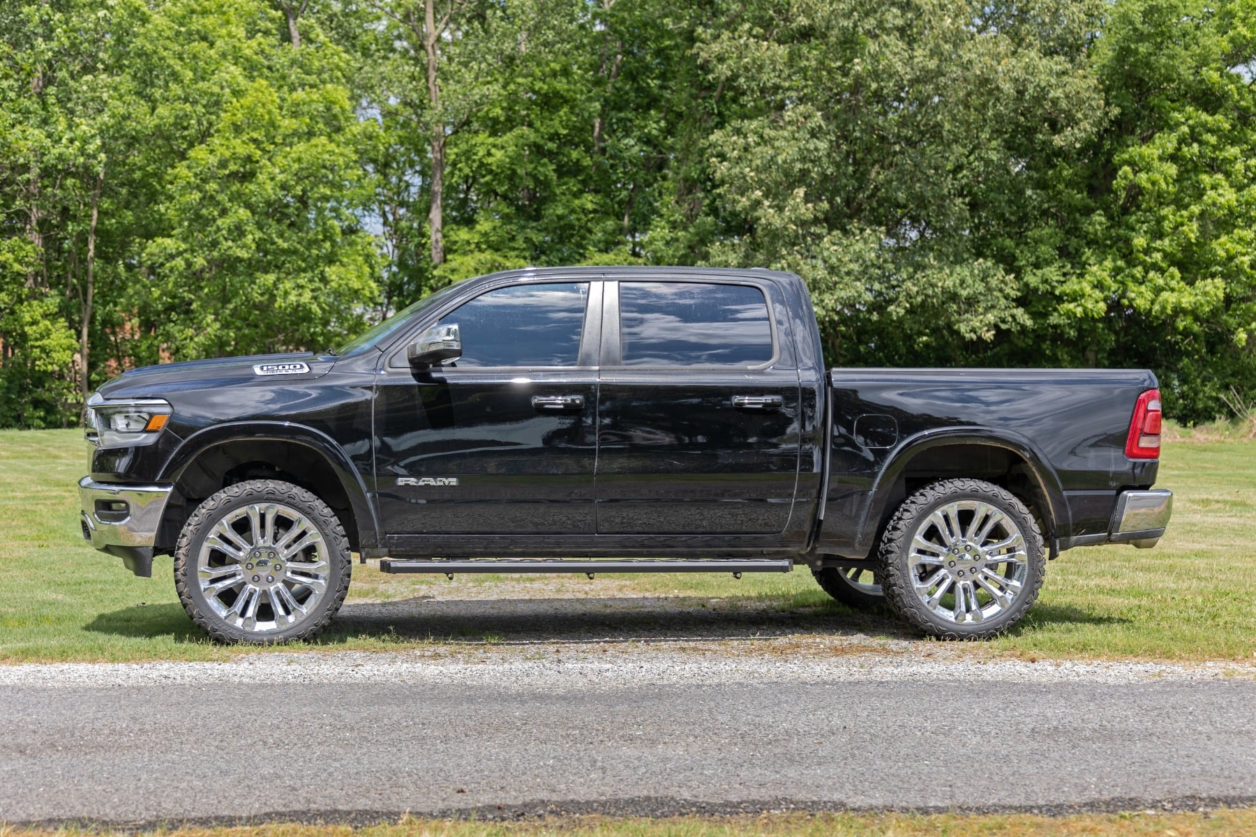 BA2 Running Board | Side Step Bars | Ram 1500 (19-26)/1500 TRX (21-24) by Rough Country