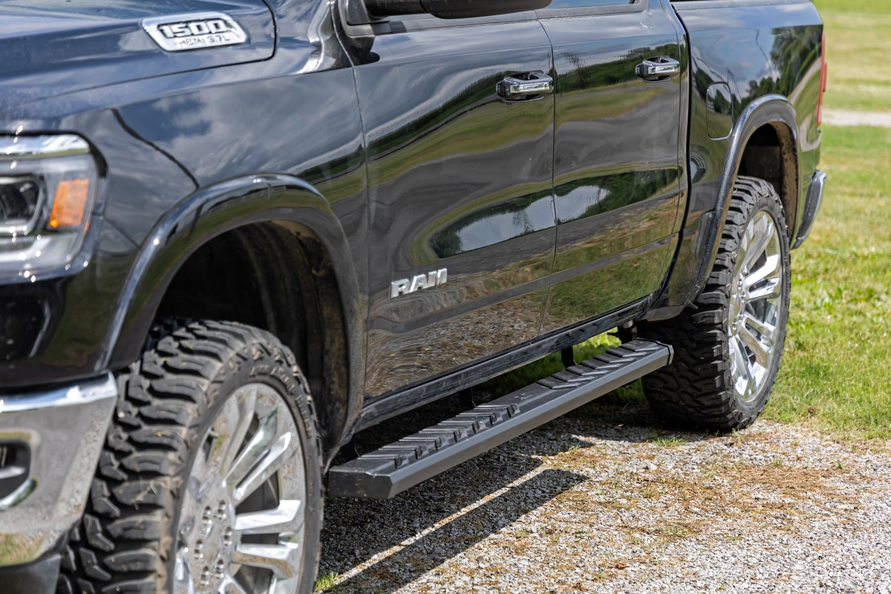 BA2 Running Board | Side Step Bars | Ram 1500 (19-26)/1500 TRX (21-24) by Rough Country