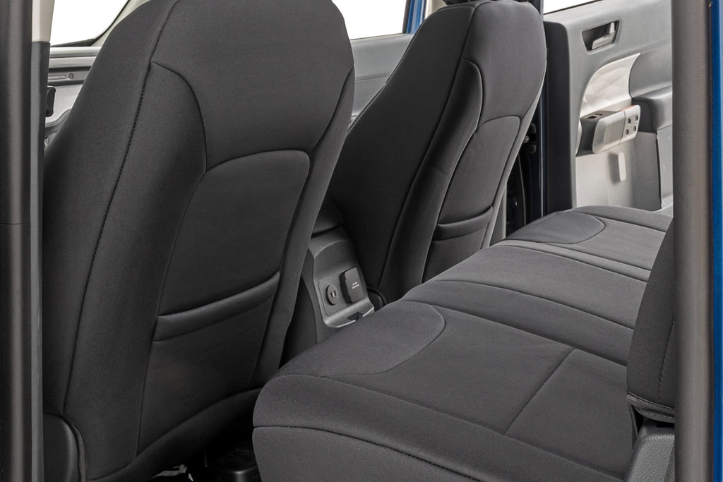Seat Covers | FR & RR W/O Armrest | Crew Cab | Ford Maverick 2WD/4WD (22-26) by Rough Country