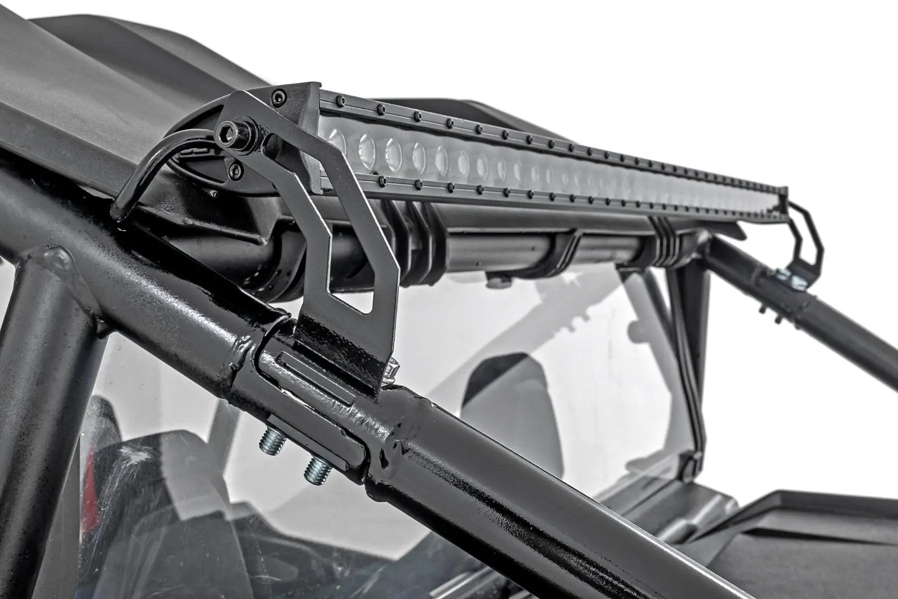 LED Light Kit | Rear Mount | 40" Black Single Row | Polaris RZR 1000XP4 (2024) by Rough Country