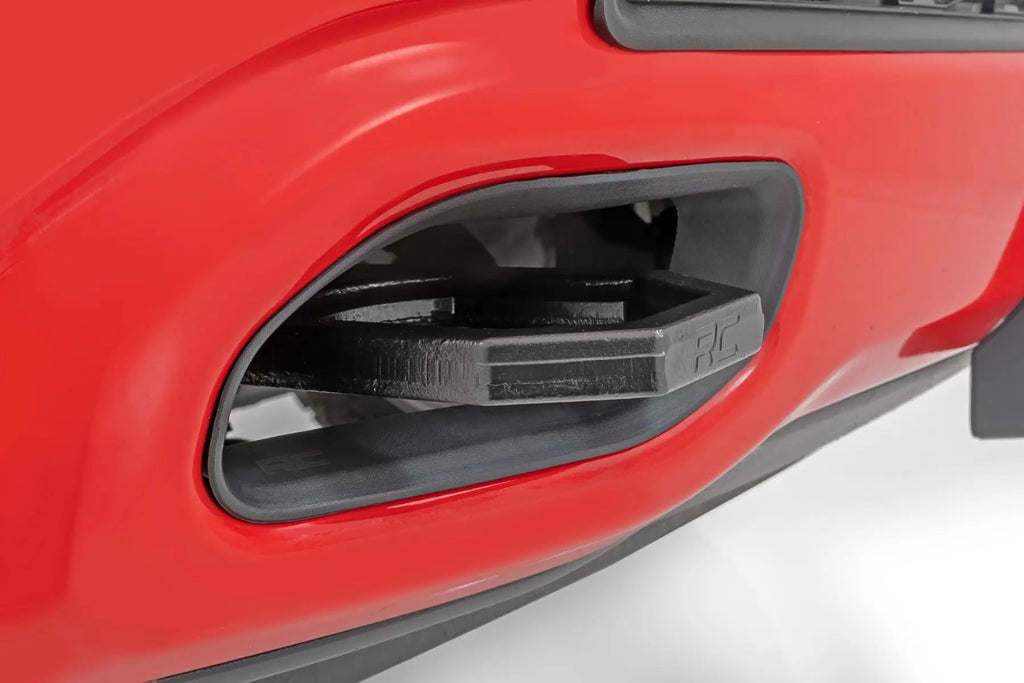 Tow Hook Brackets & Bezel Combo | Ram 1500 2WD/4WD (2019-2024) by Rough Country