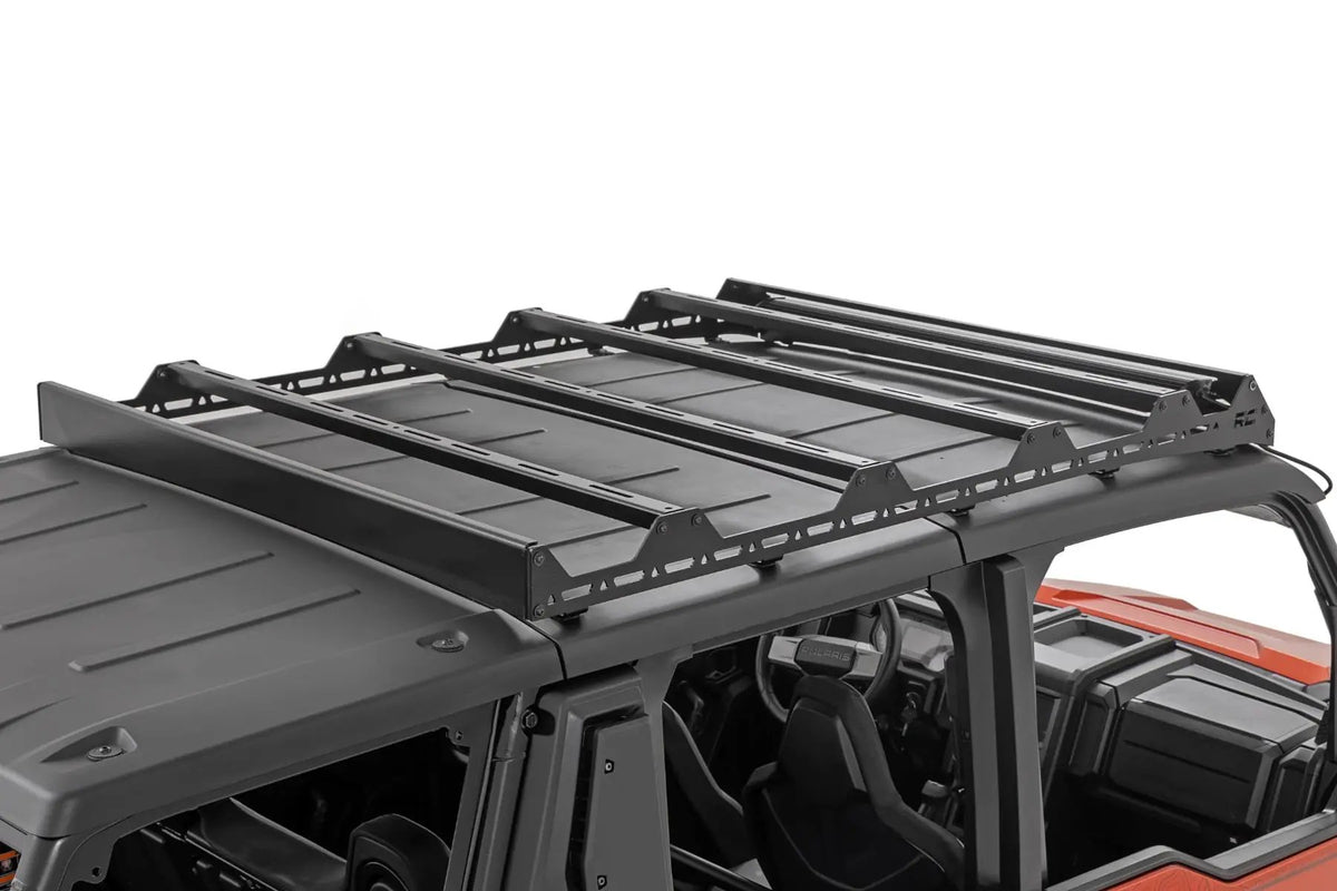 Roof Rack | 40" Black Single Row | Polaris XPEDITION ADV 5 by Rough Country