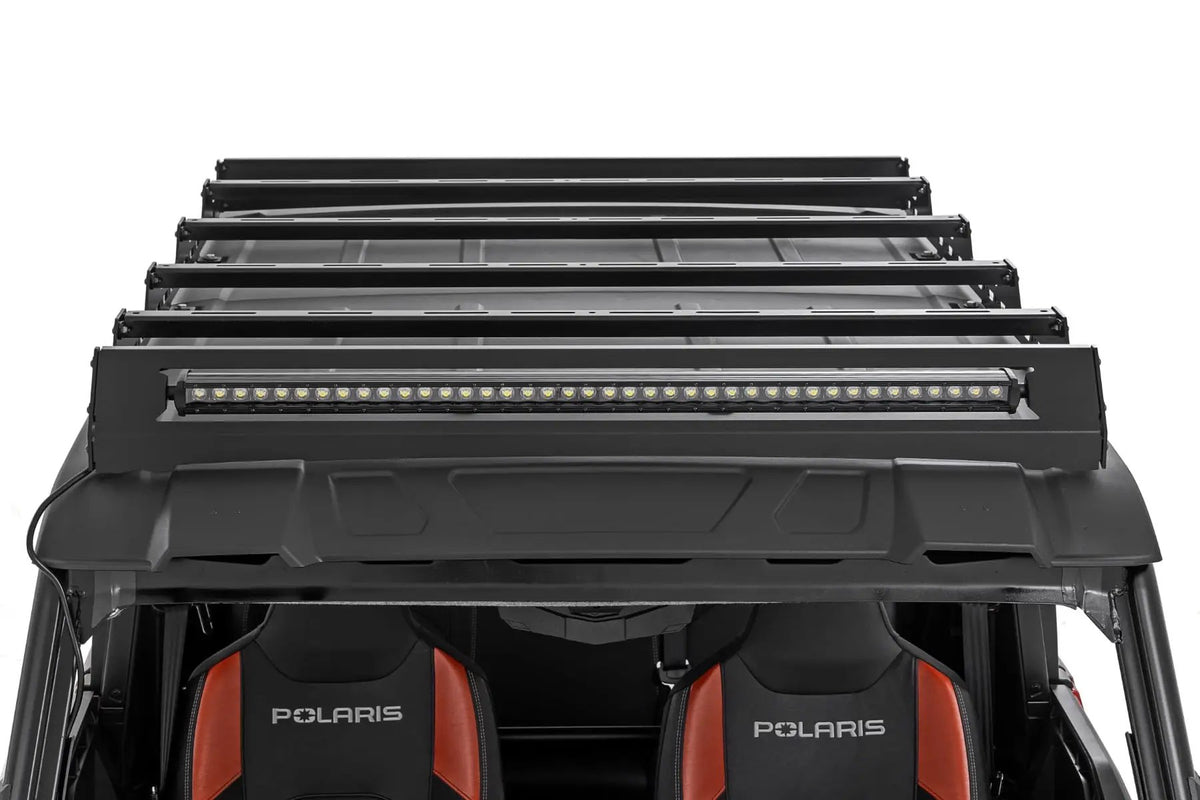 Roof Rack | 40" Black Single Row | Polaris XPEDITION ADV 5 by Rough Country